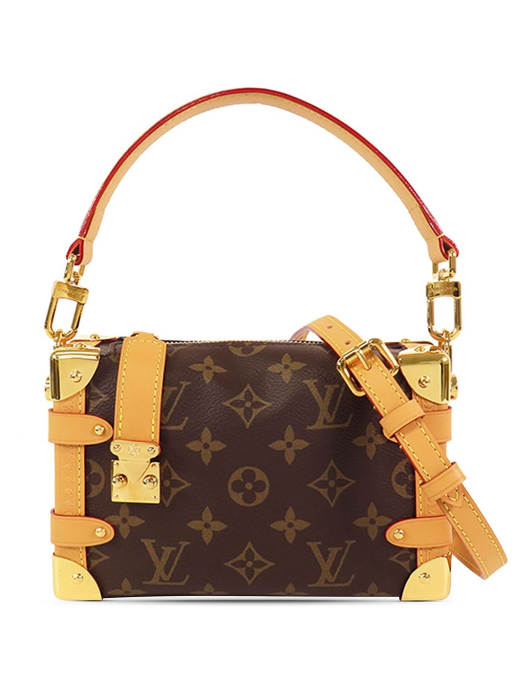 Louis Vuitton Pre-Owned 2021-2023 Monogram Side Trunk PM satchel WOMEN