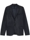 Harris Wharf London mélange-effect blazer - Blue