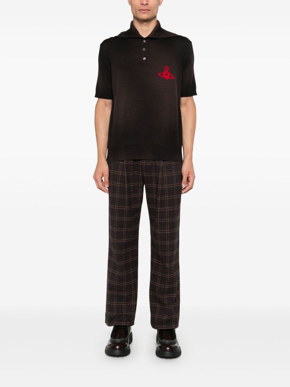 Vivienne Westwood Sean poloshirt - Bruin