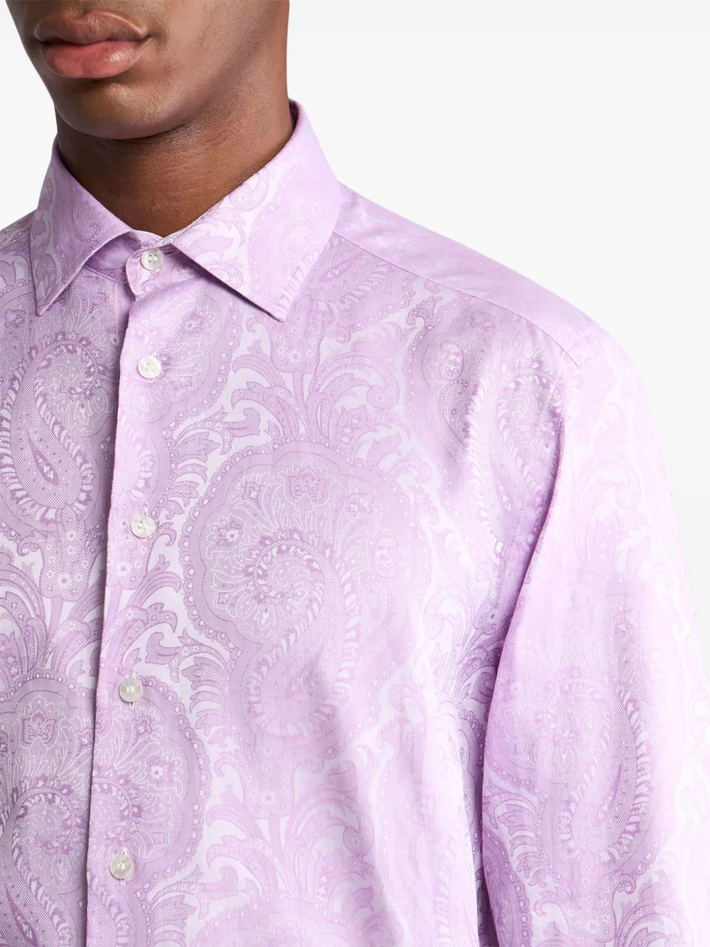 ETRO Roma overhemd Paars