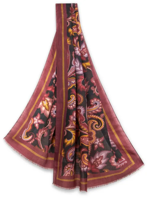 Écharpe à imprimé cachemire - ETRO - Modalova