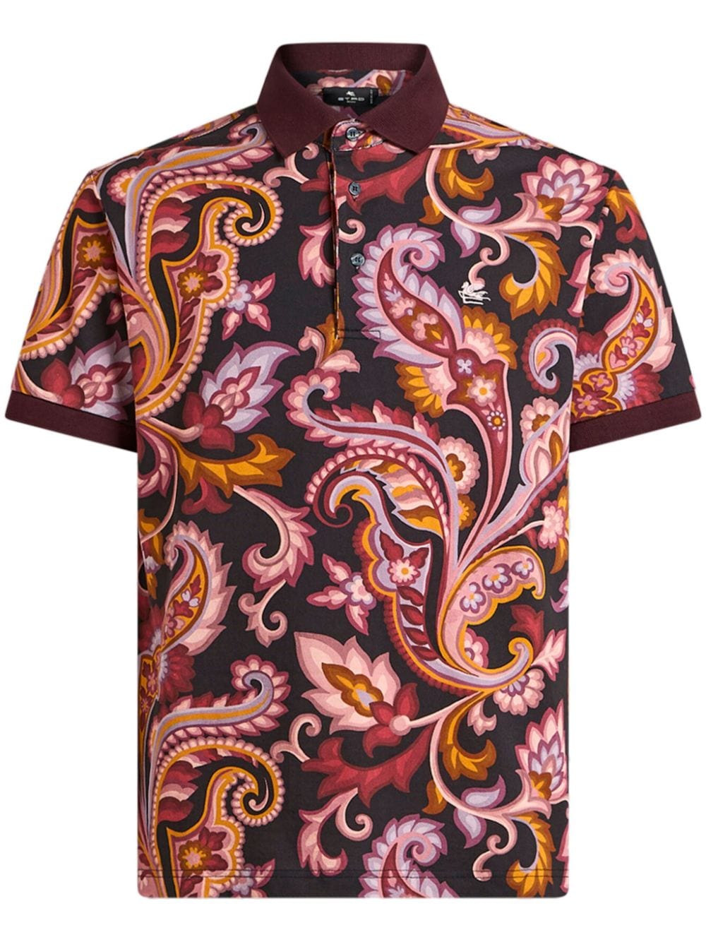 printed polo shirt