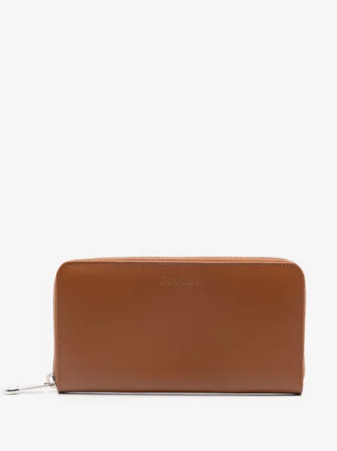 Doucal's leather continental wallet