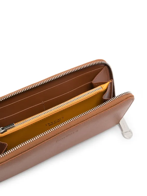 Doucal's Leather Continental Wallet Brown FARFETCH BH