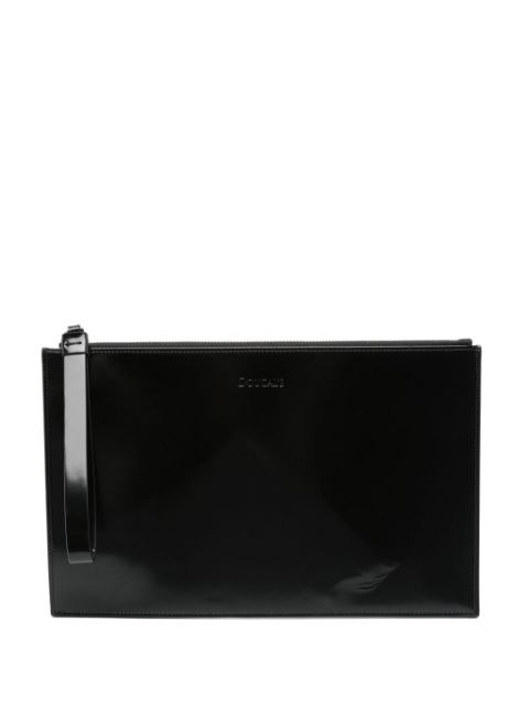 Doucal's leather clutch bag