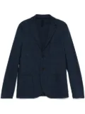 Harris Wharf London Prince of Wales-pattern blazer - Blue