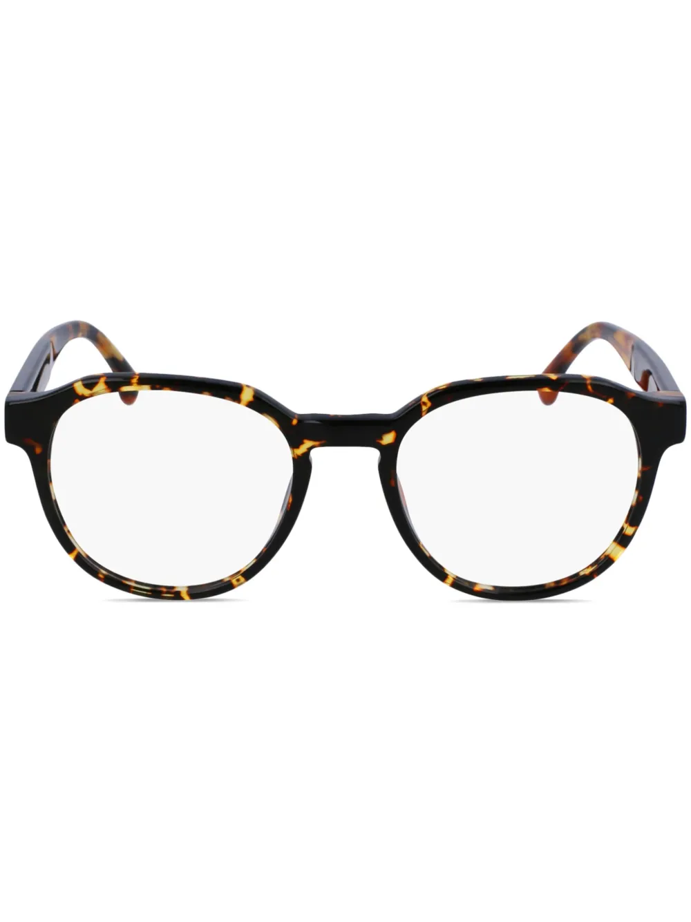 Paul Smith lunettes de vue Elba à monture ronde | marron | Image 1