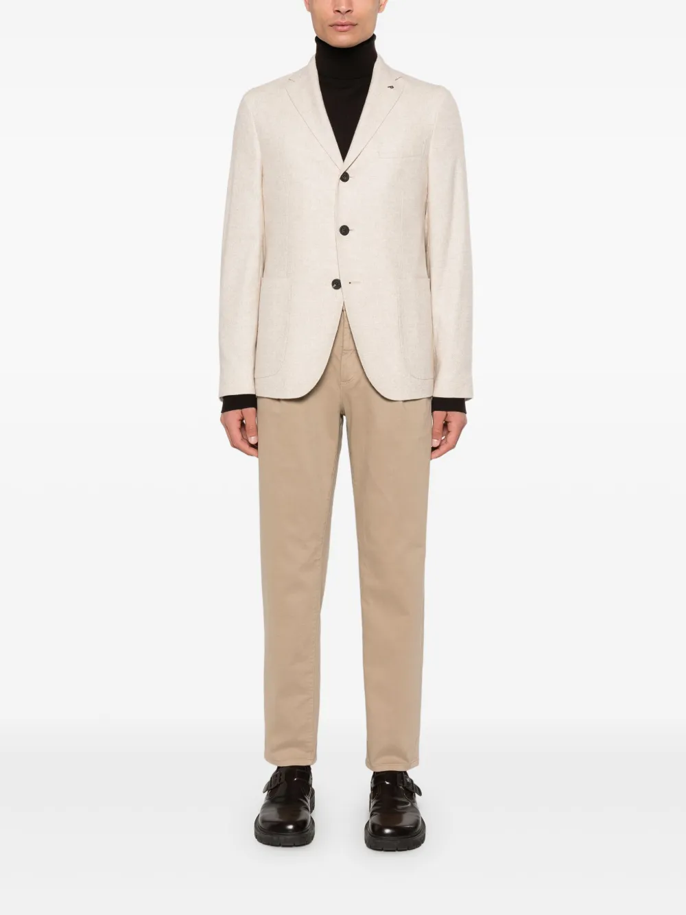 Incotex tapered chinos - Beige