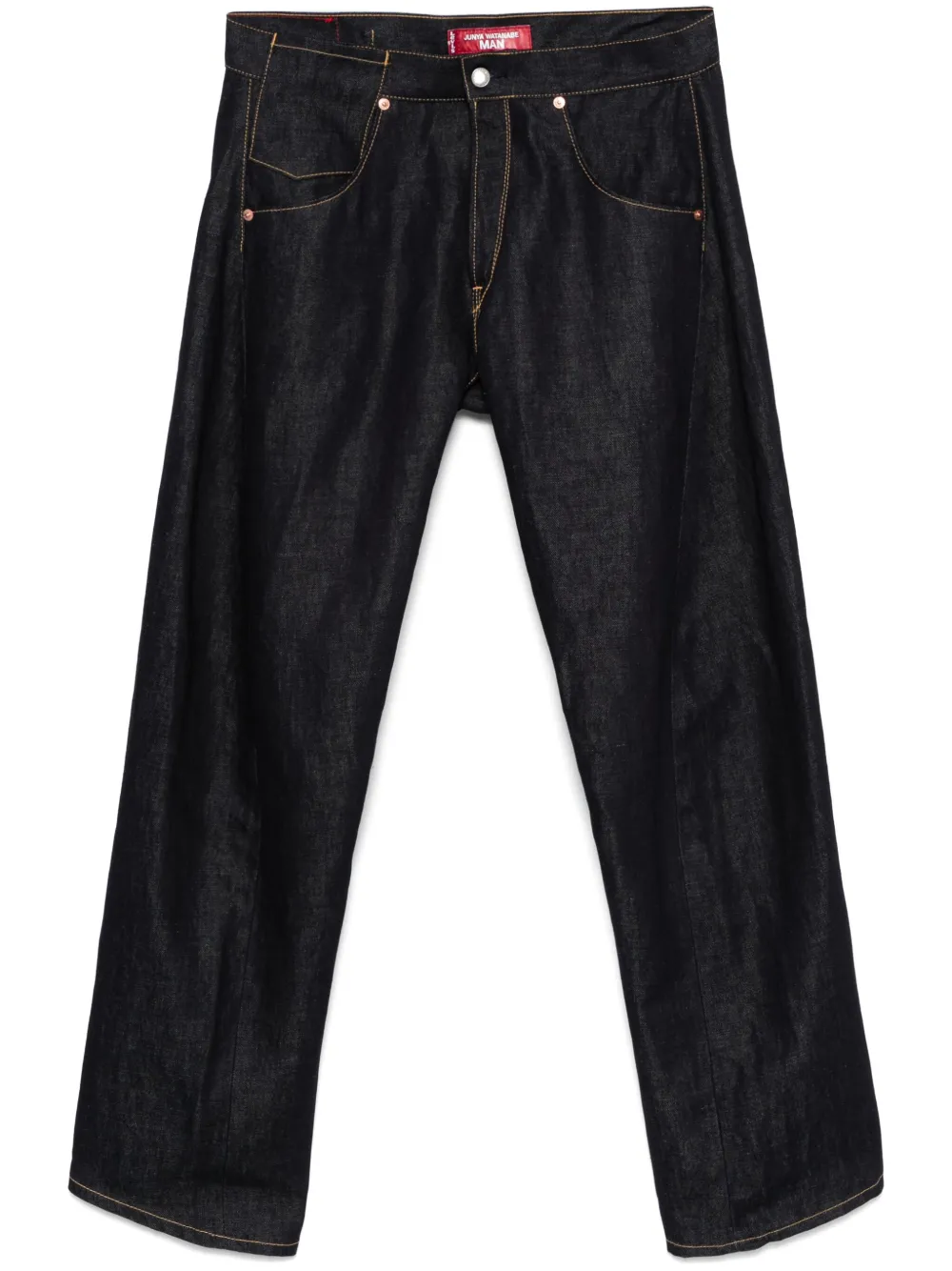 Junya Watanabe MAN Jeans met toelopende pijpen Blauw
