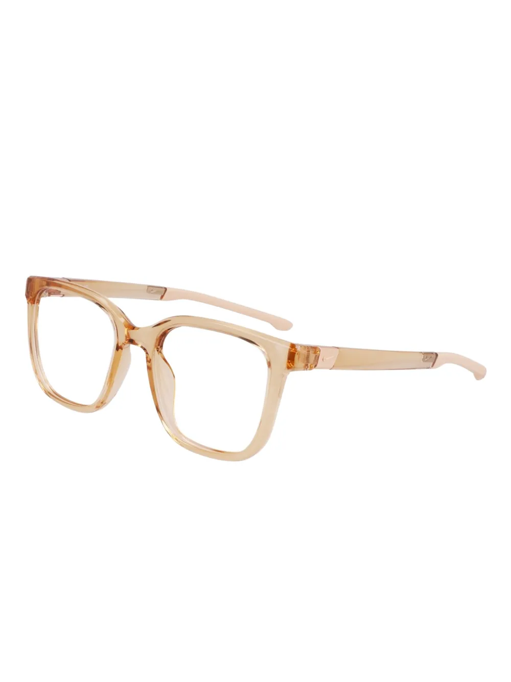 Nike Bril met vierkant montuur Beige