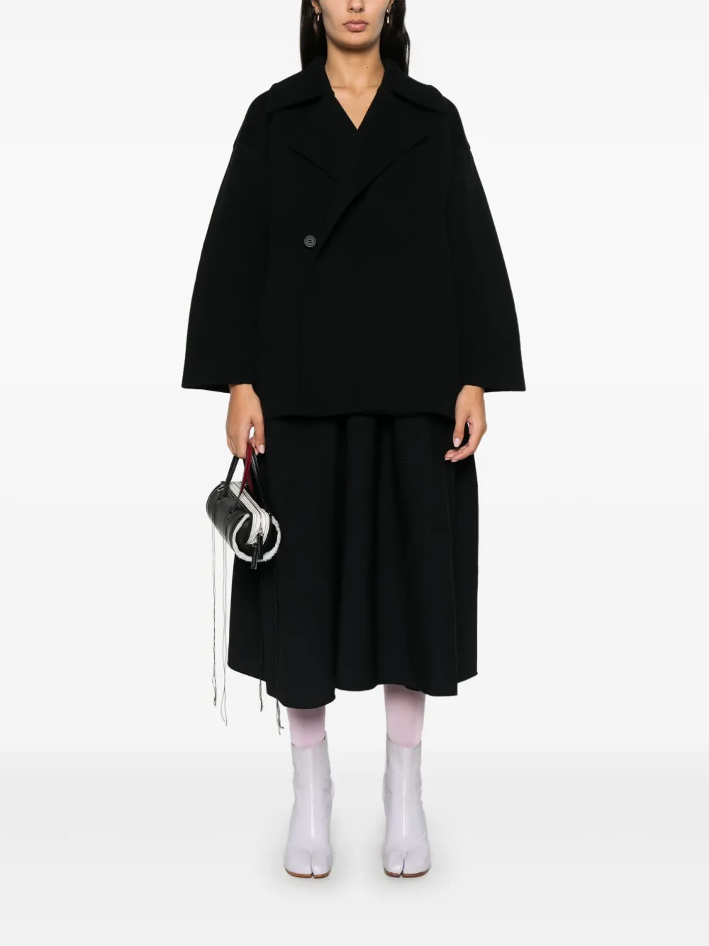 CFCL TW Inlay peacoat - Zwart