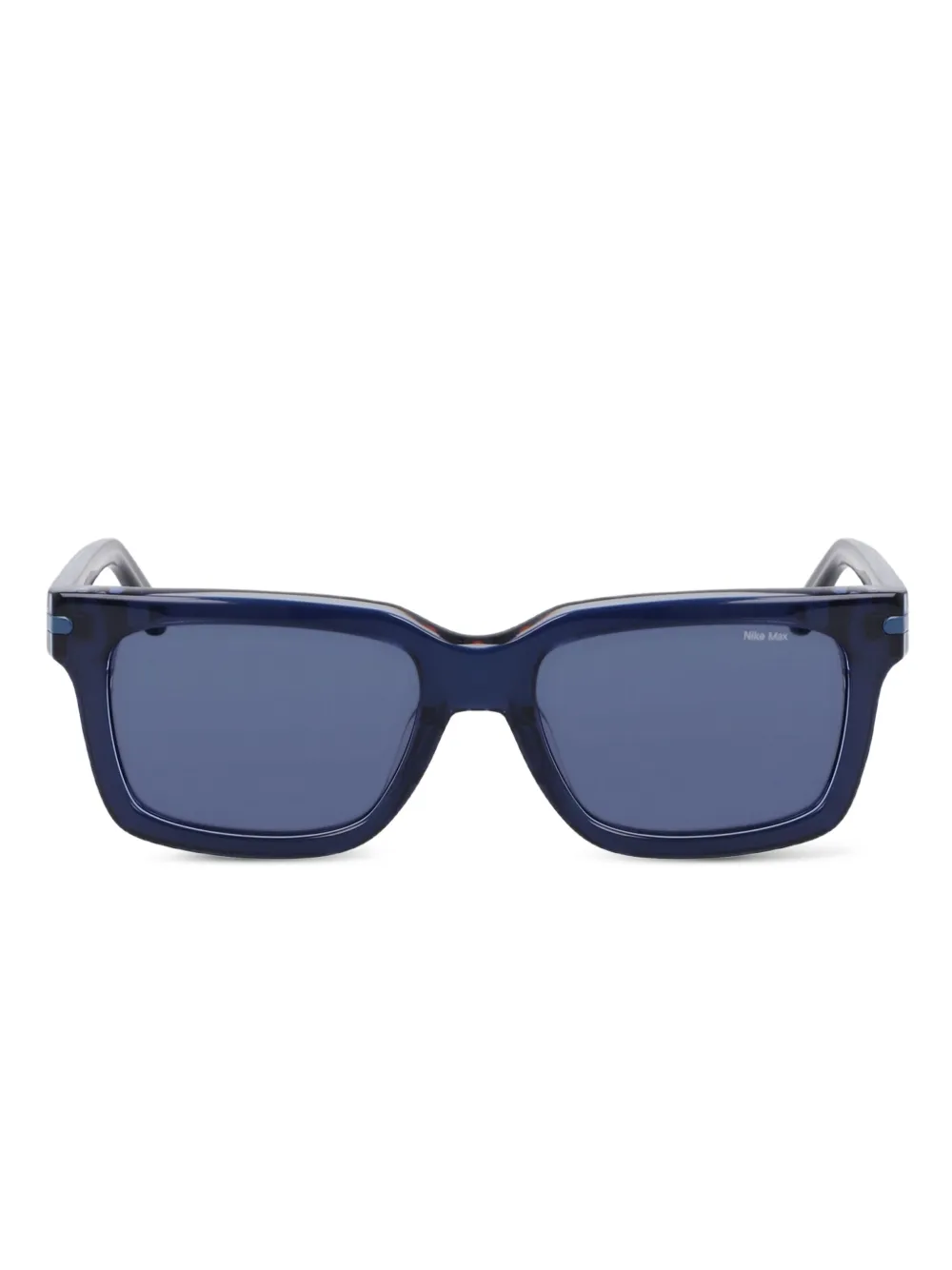 Nike Occhiali da sole Crescent squadrati - Blu
