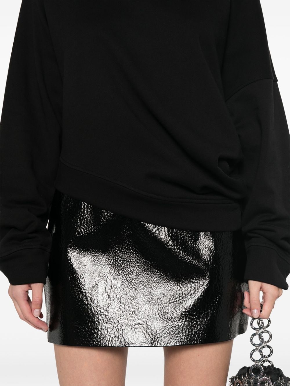 Shop Amazuìn Paige Sweatshirt In Black