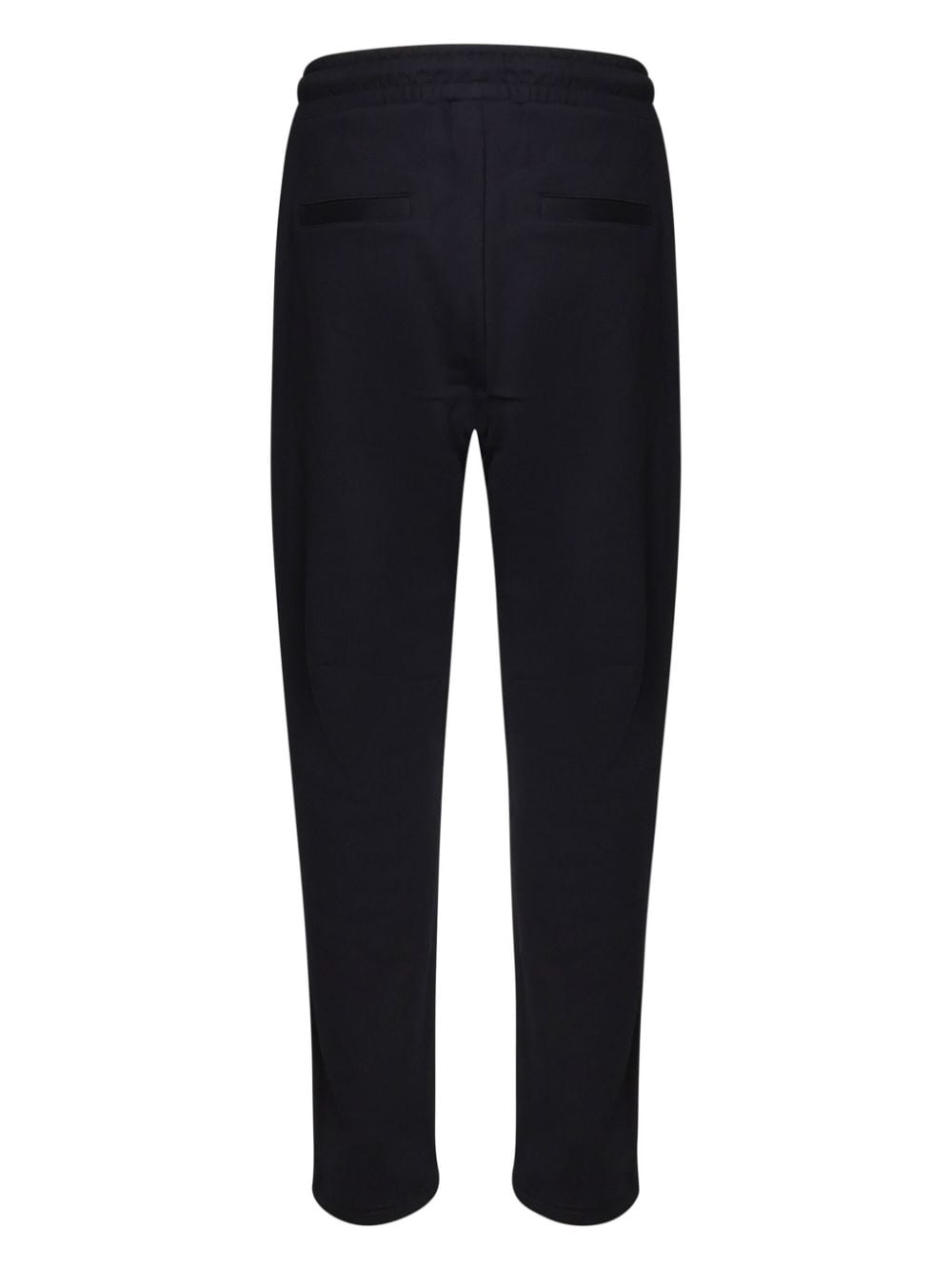 John Richmond logo-appliqué trousers - Zwart