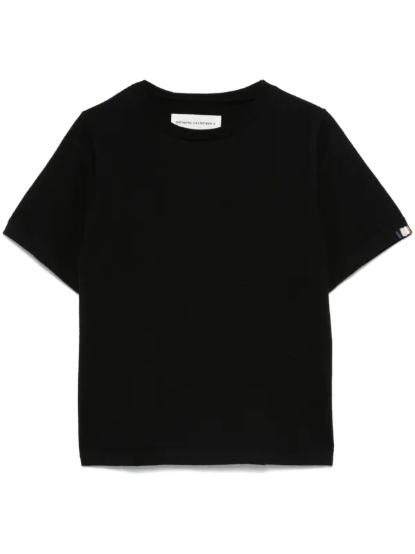 Extreme Cashmere Tina T-shirt in Black