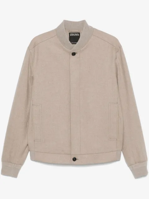 Zegna Oasi Cashmere bomber jacket