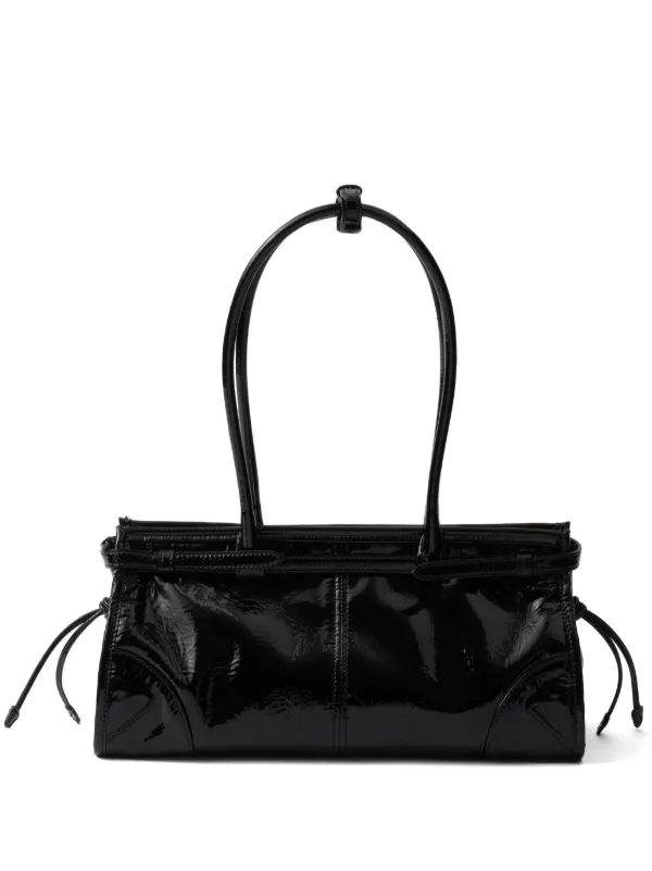 ハンドバッグ PRADA MEDIUM BLACK LEATHER BONNIE HANDBAG Black Prada Bonnie medium leather handbag | PRADA