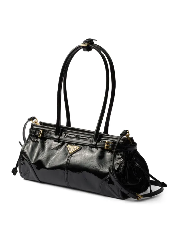 Prada Medium Bonnie Tote Bag | Black | FARFETCH