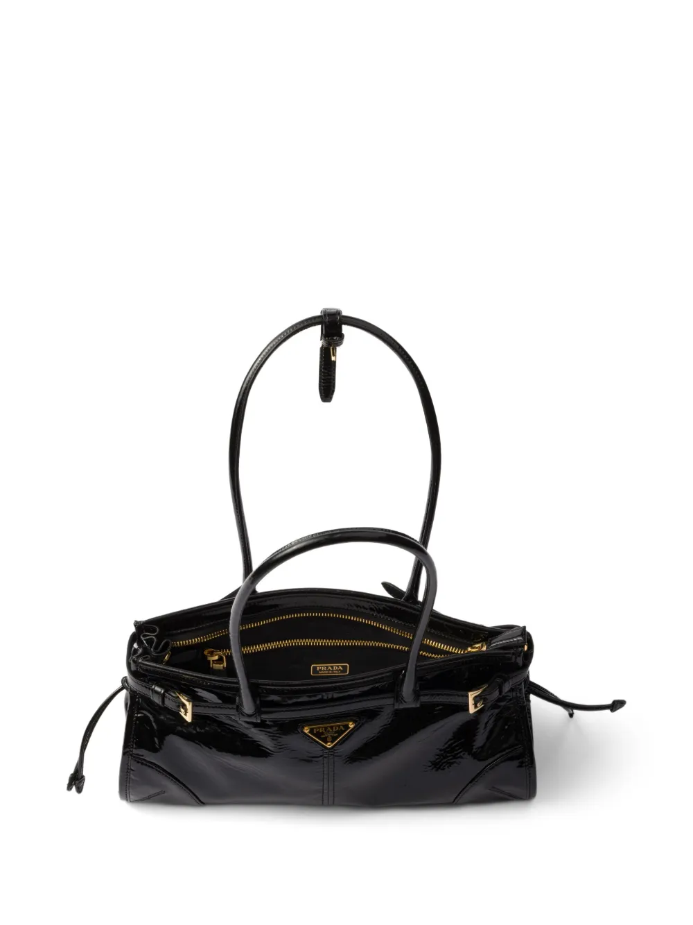 Prada Medium Bonnie Tote Bag | Black | FARFETCH