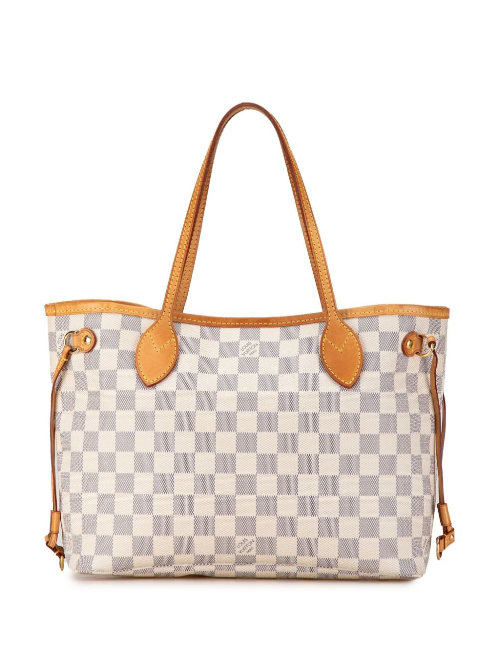 Louis Vuitton Pre-Owned 2009 Damier Azur Neverfull PM shopper - Wit