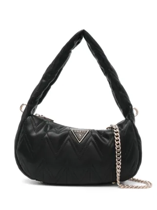 GUESS USA Eda Shoulder Bag | Black | FARFETCH