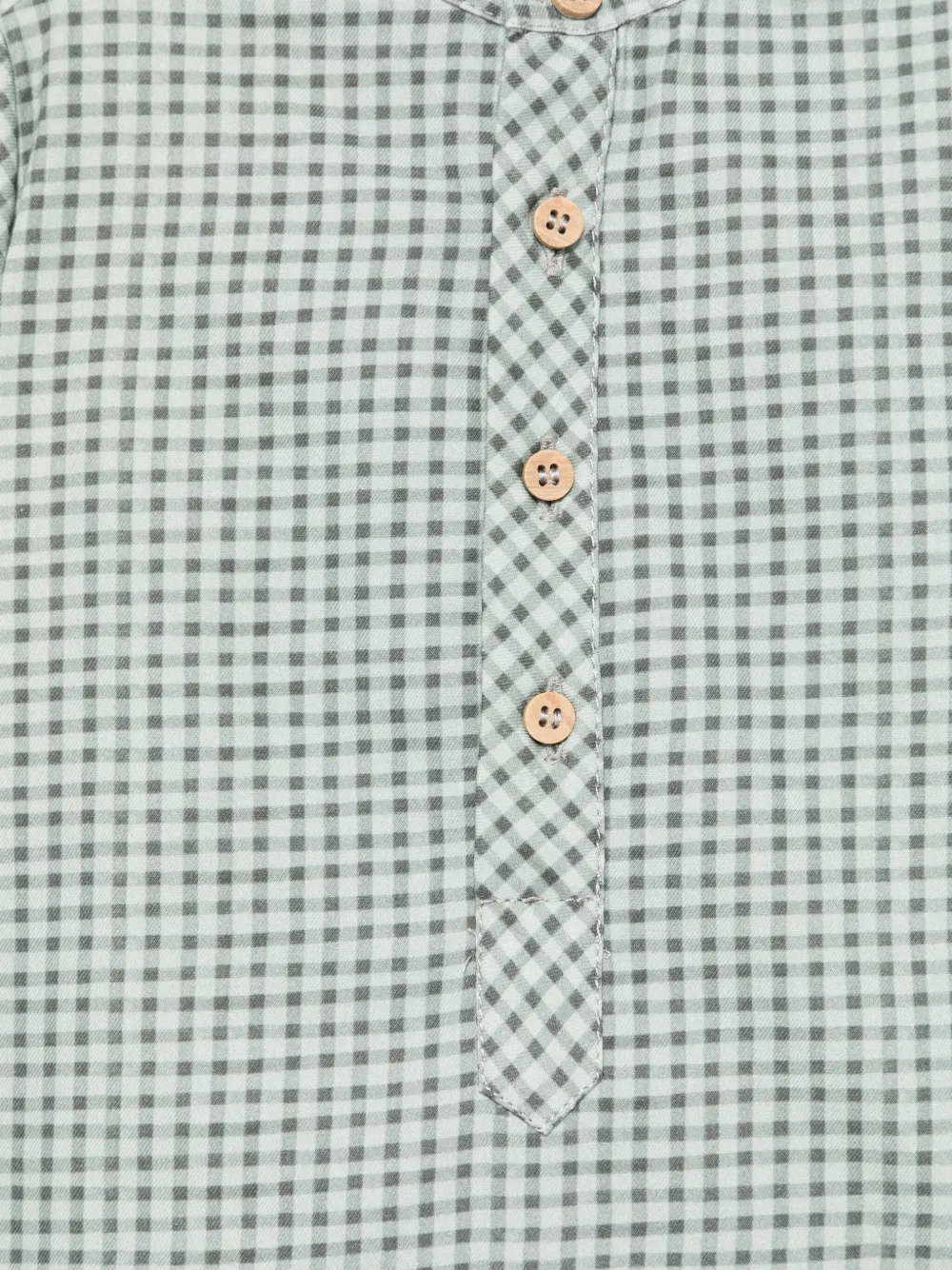 Paz Rodriguez Shirt met gingham ruit Groen