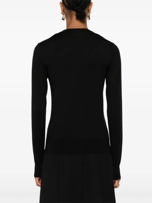 Dolce & Gabbana V-neck Sweater | Black | FARFETCH
