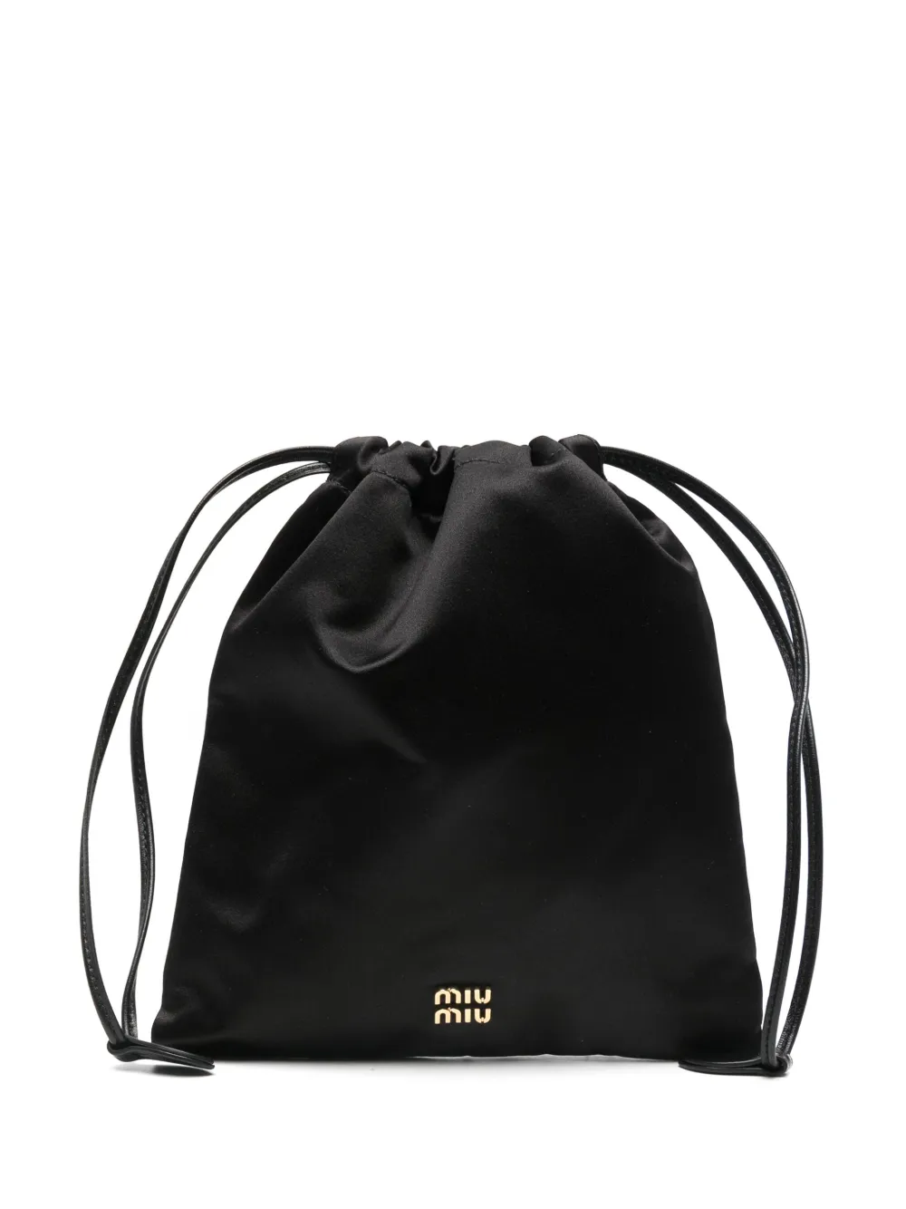 Miu Miu Duchess Clutch In Schwarz