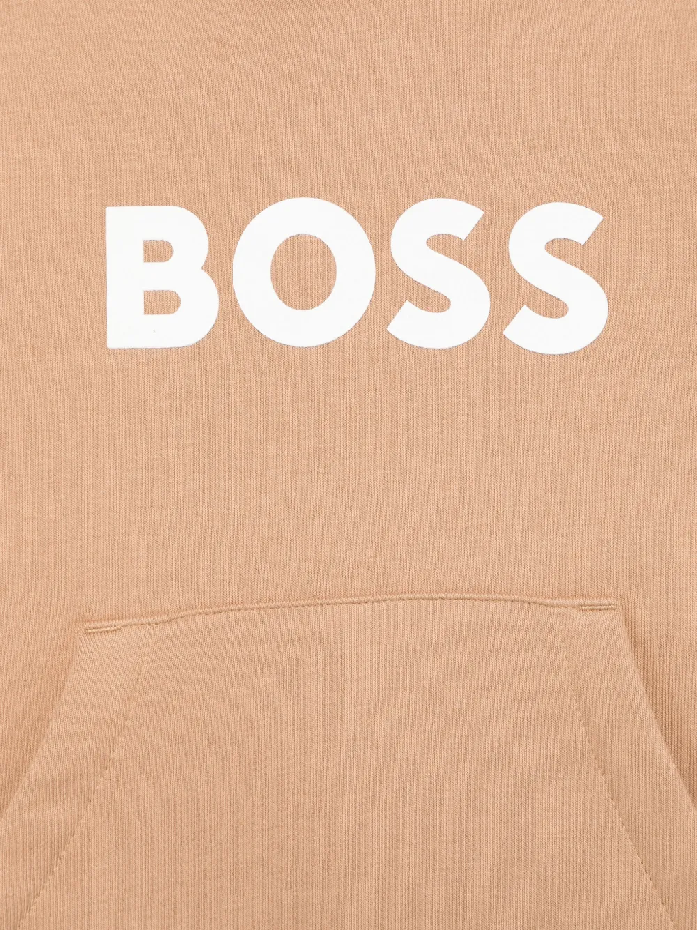 BOSS Kidswear Jack met logo Beige