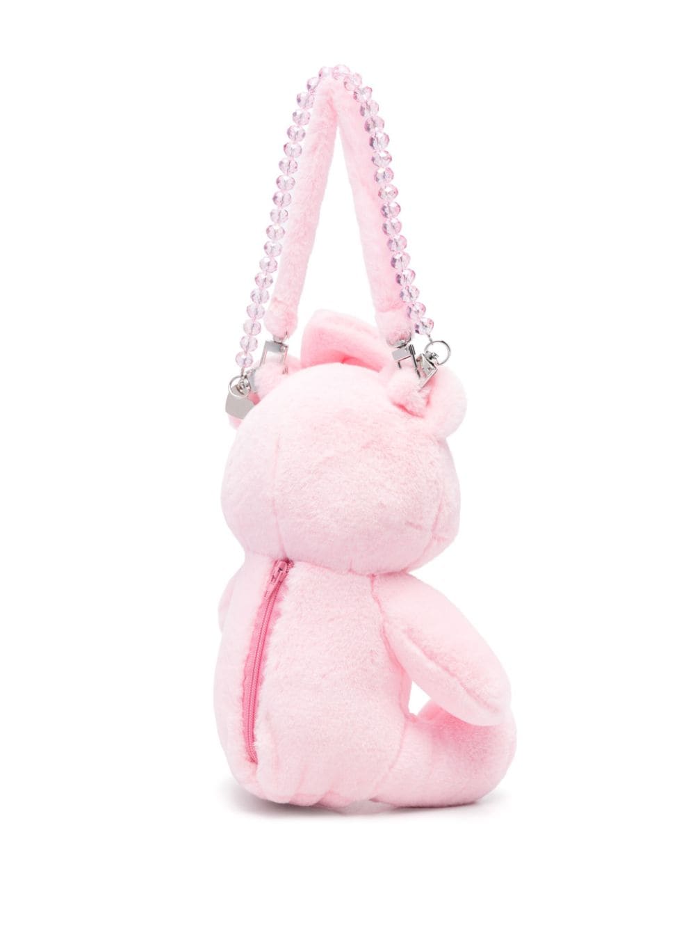 Monnalisa Plush Teddy Bear shoulder bag - Roze