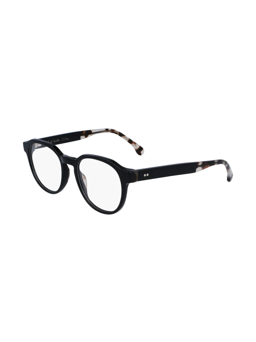 Paul Smith Elba bril met geometrisch montuur Zwart