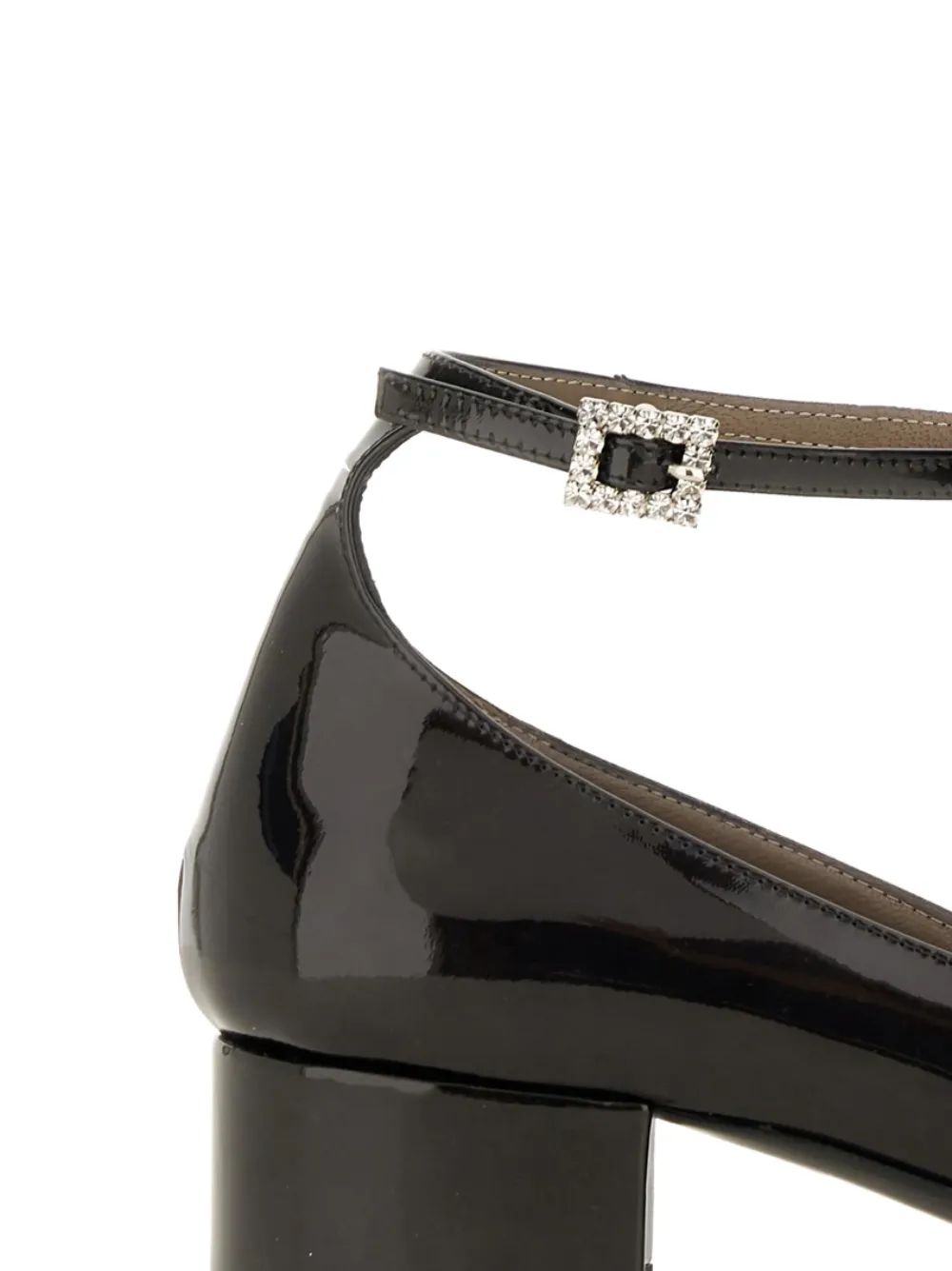 Roberto Festa Margot ankle-strap pumps Zwart