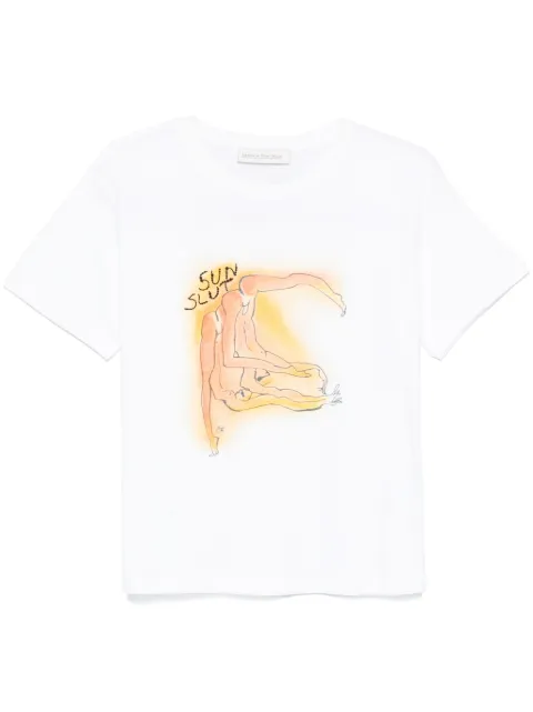 Ludovic de Saint Sernin x Marc Ranger artwork-print T-shirt
