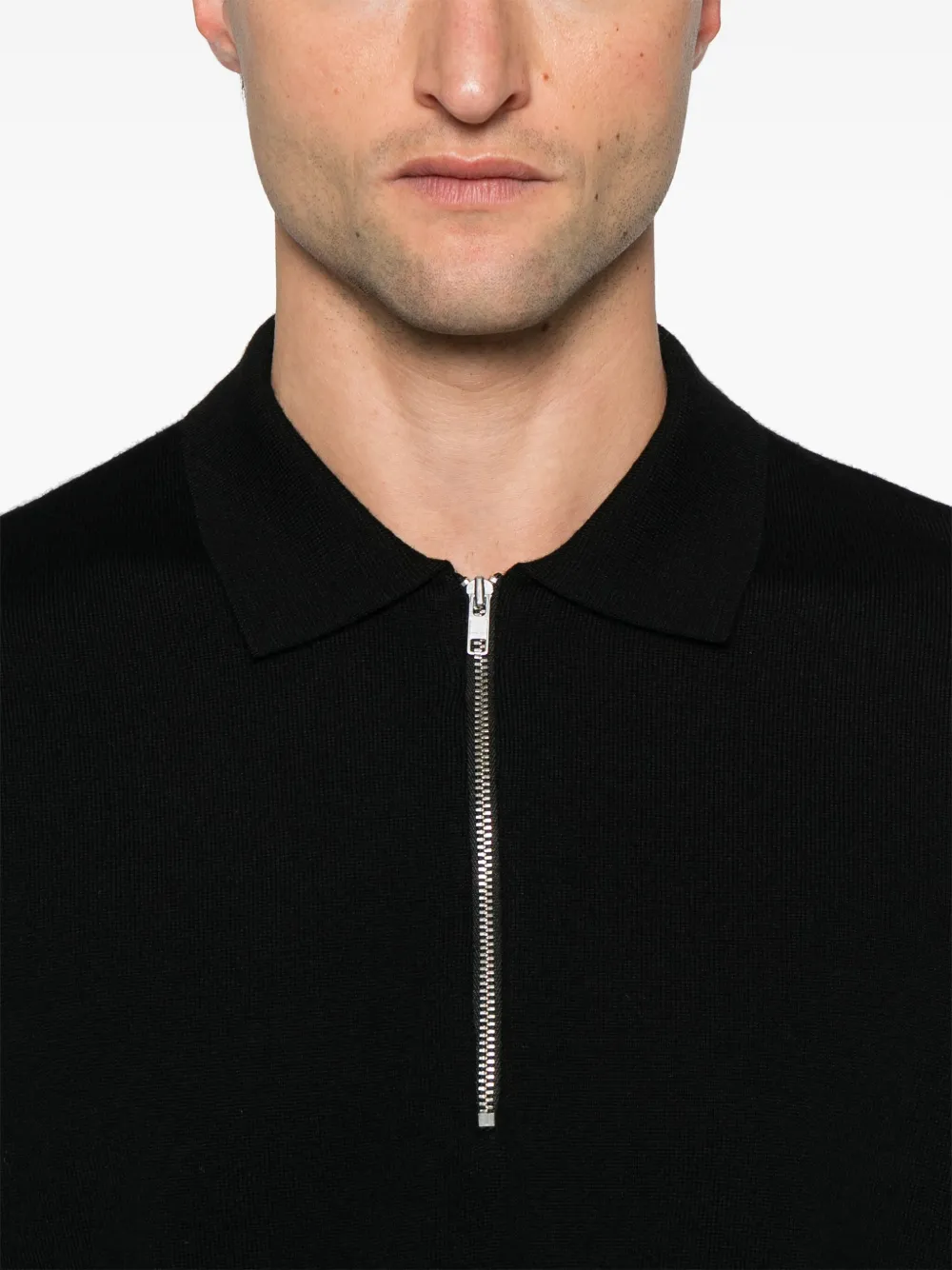 NN07 Sergio poloshirt Zwart