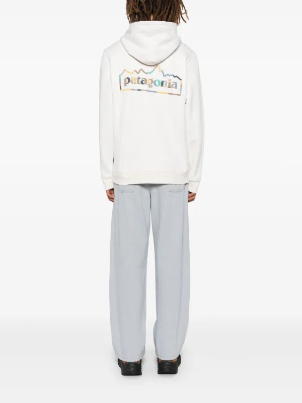 White patagonia hoodie hotsell
