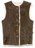 Uma Wang Kiana gilet - Brown