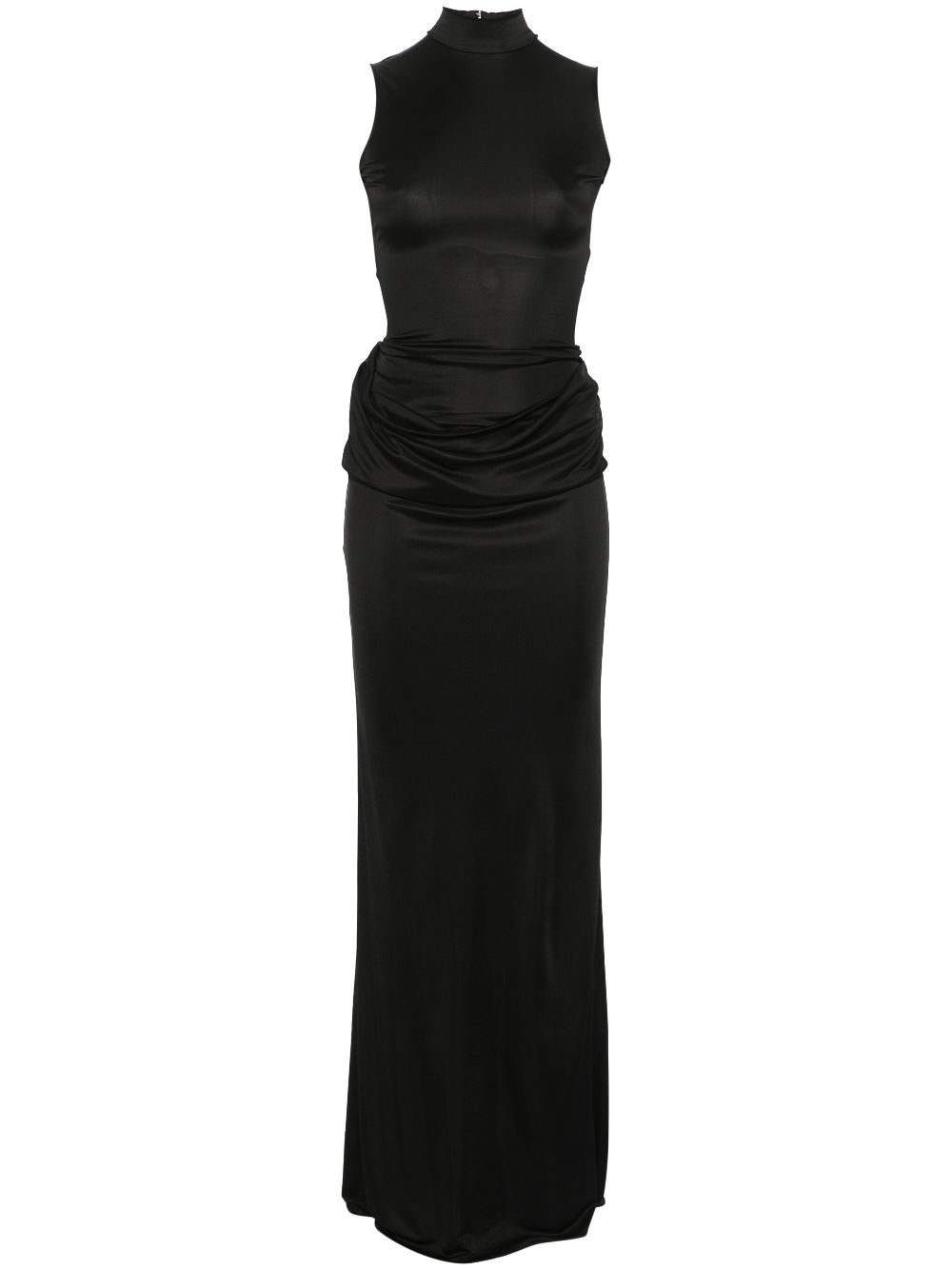 Burc Akyol Caryatid gown - Black