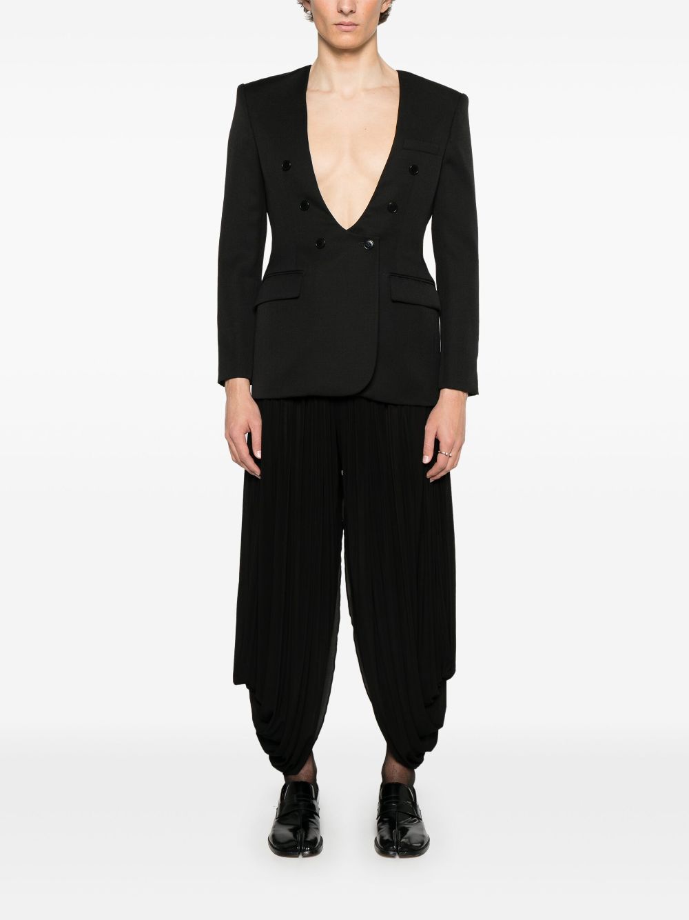 Burc Akyol wide-leg trousers - Black