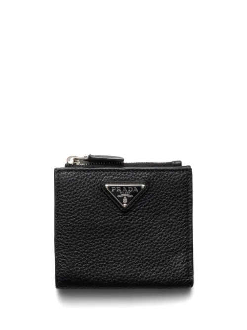Petit portefeuille en cuir - Prada - Modalova