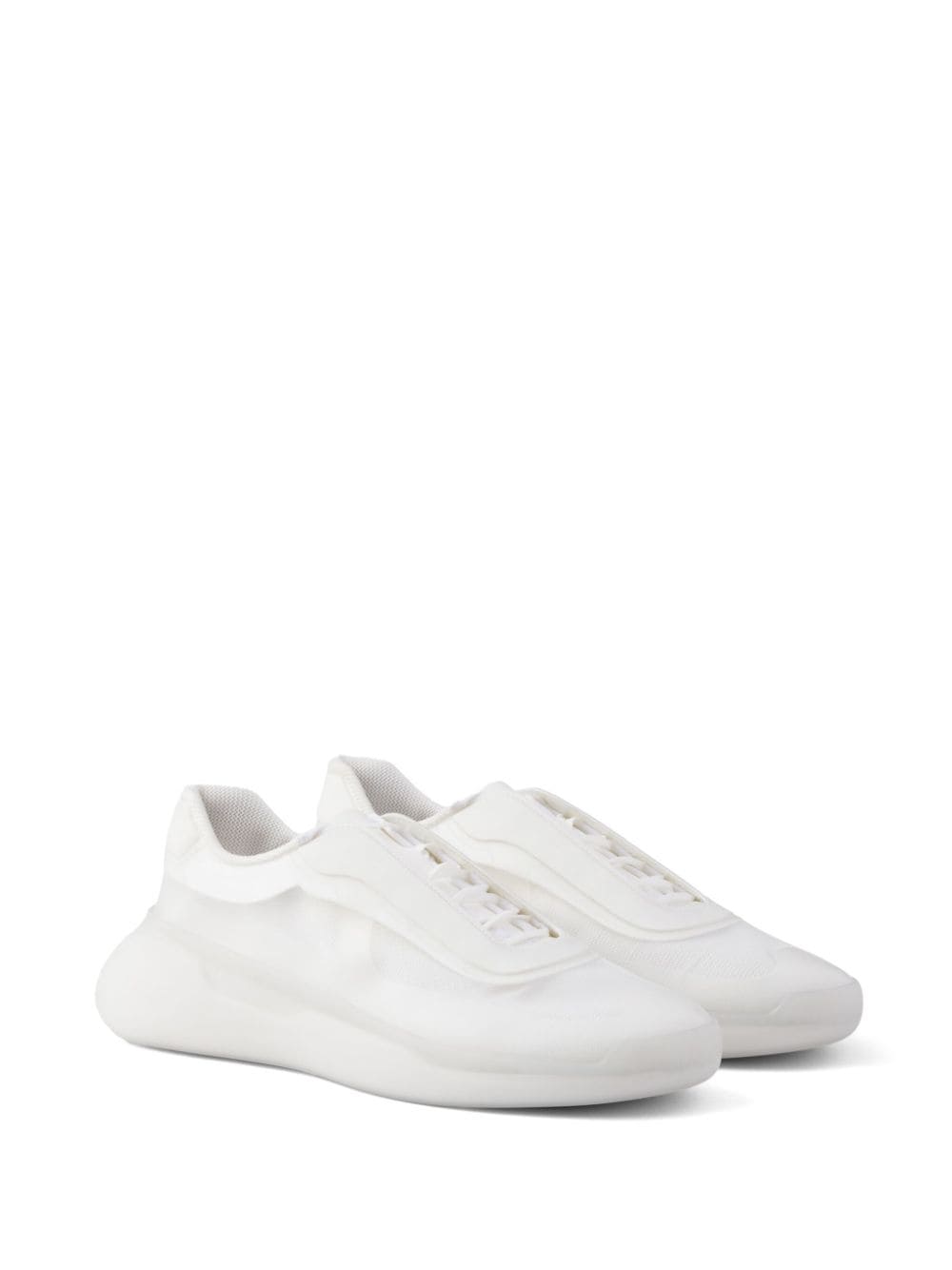 Prada America's Cup sneakers Wit