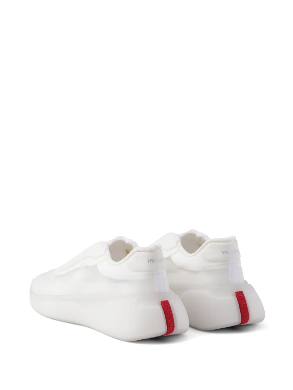 Prada America's Cup sneakers Wit