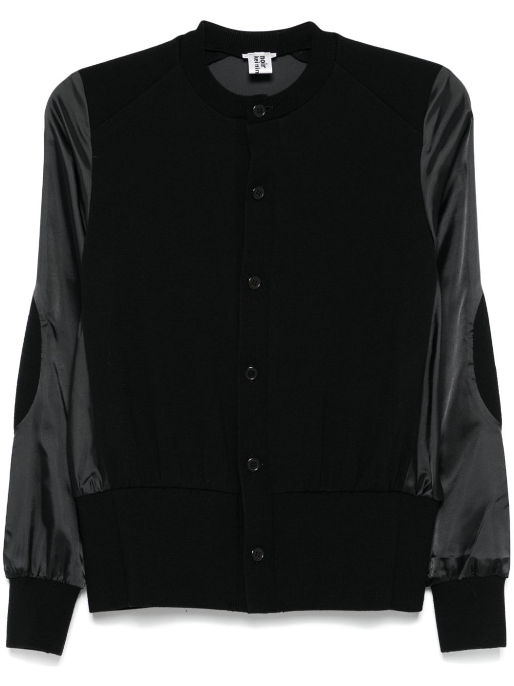 panelled cardigan