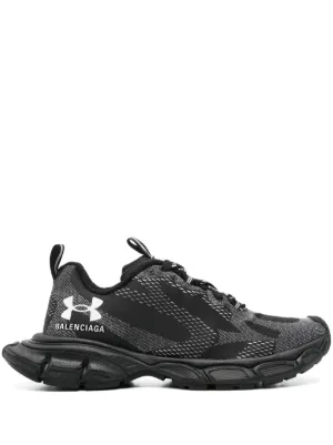 Balenciaga Tênis Cano Baixo Track | Preto | FARFETCH BR