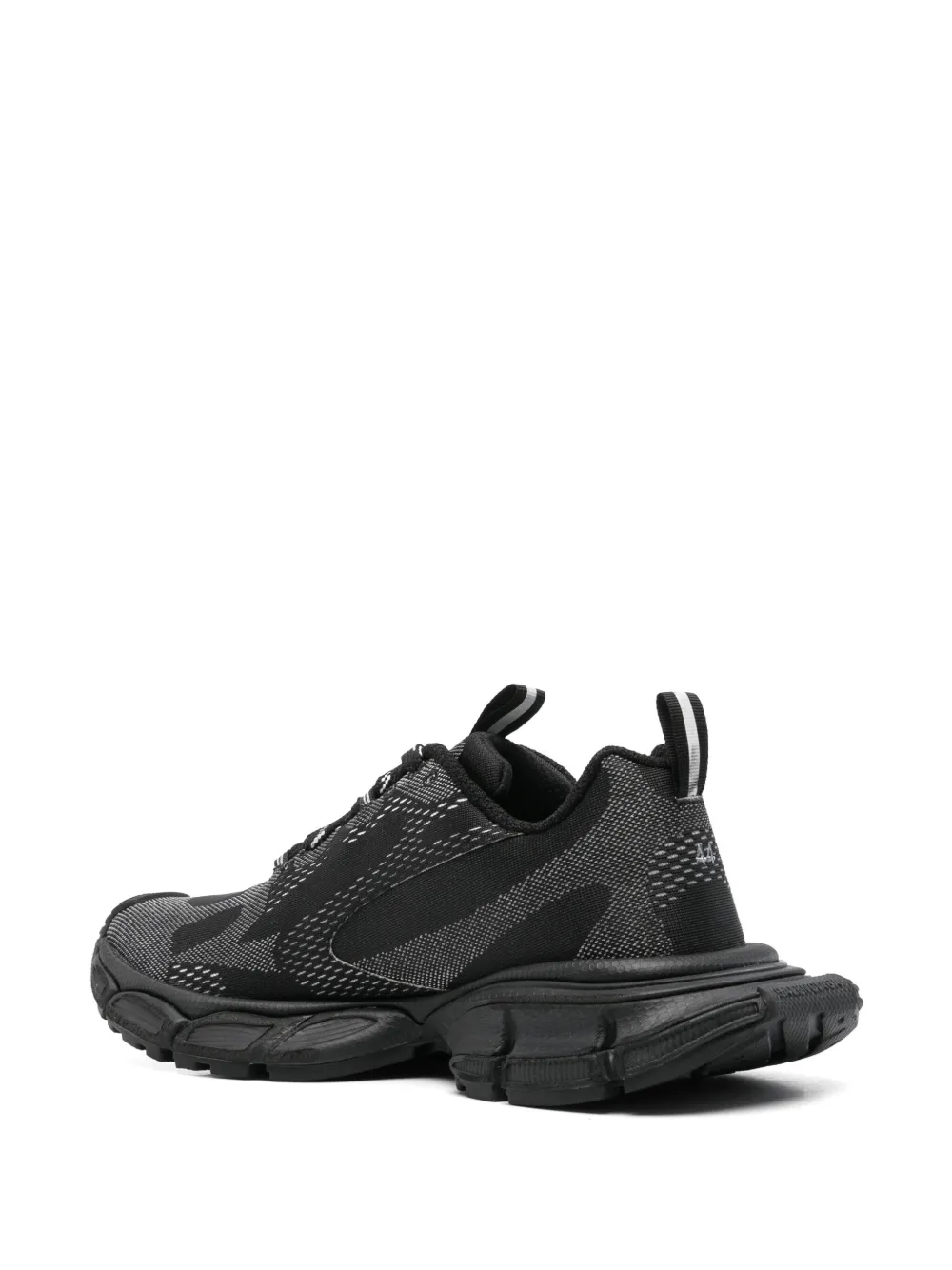 Balenciaga x Under Armour 3XL gebreide sneakers Zwart