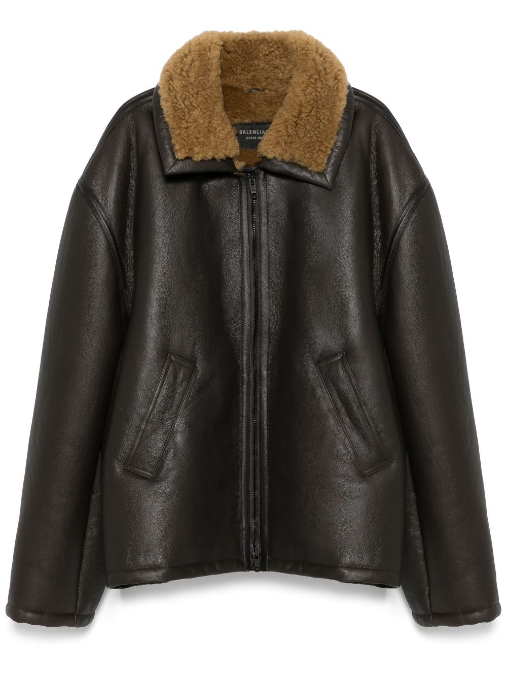 Balenciaga Aviator jacket - Brown