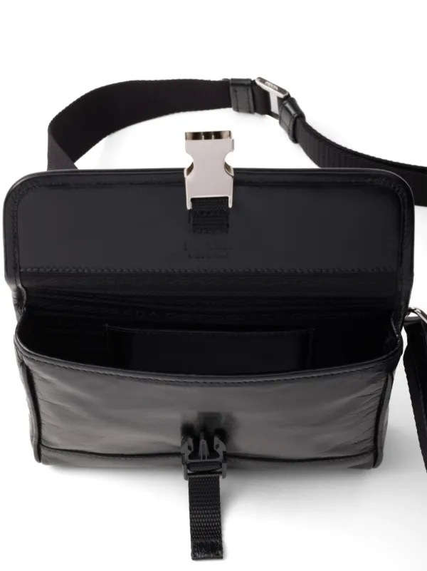 Prada triangle-logo Smartphone Case | Black | FARFETCH