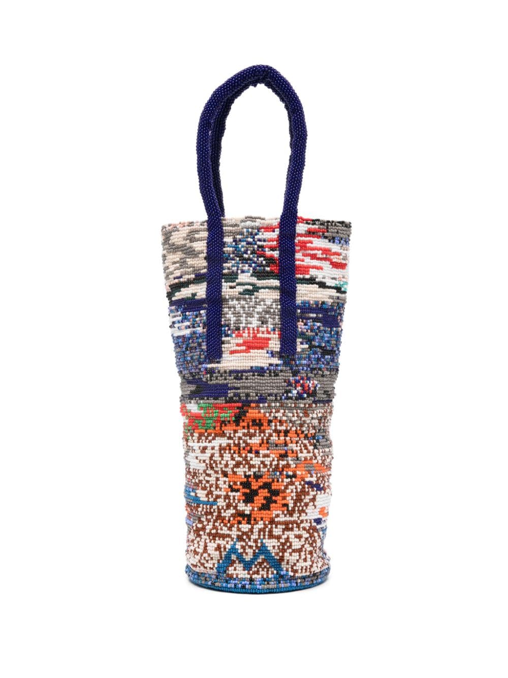 beaded tote bag