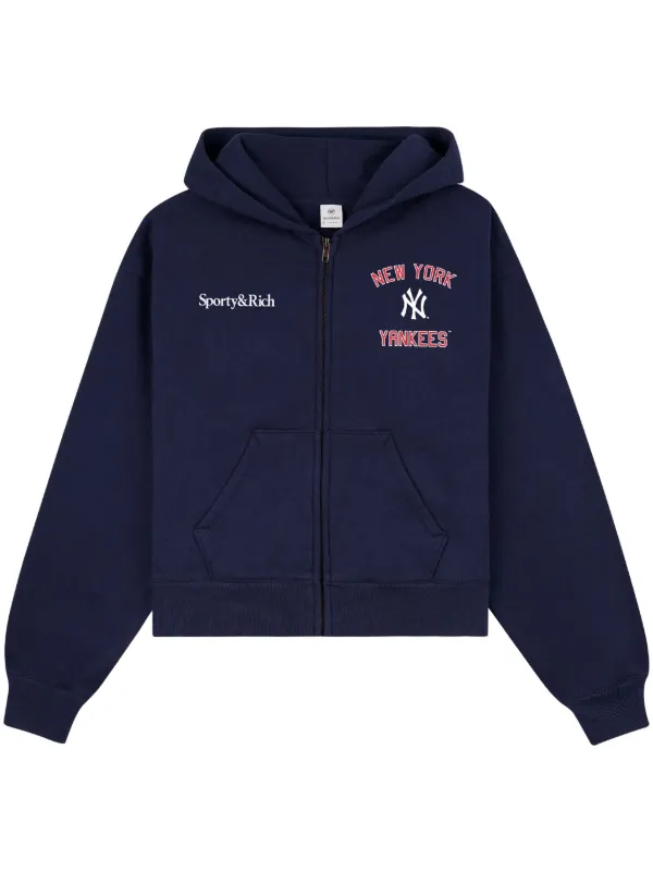 Sporty & Rich Home Run パーカー | ブルー | FARFETCH JP
