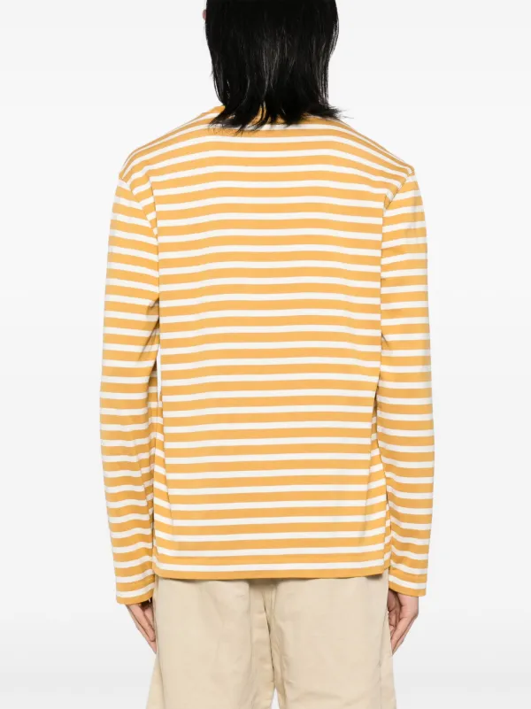 Maison Kitsuné Bold Fox Head Patch Regular Marin T-shirt Maison Kitsuné Bold Fox Head Patch Regular Marin T-shirt