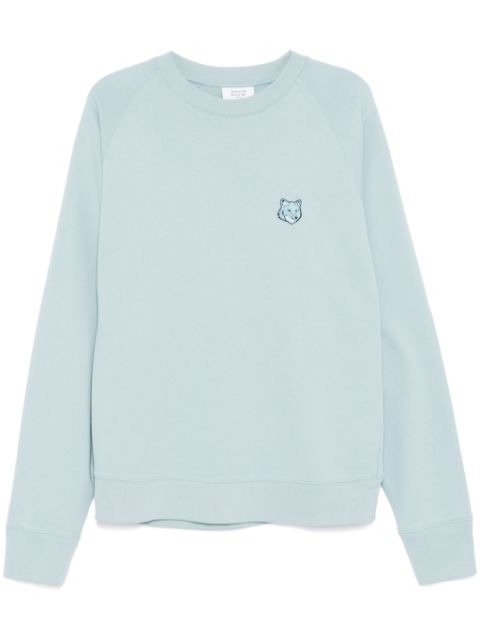 Maison Kitsune Bold Fox head patch comfort sweatshirt Men